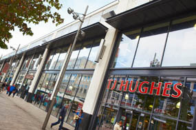 structural glazing for retail applications
